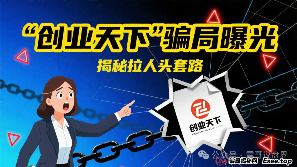 ＂创业天下＂骗局曝光：揭秘拉人头套路，呼吁腾讯等监管部门加强监管！