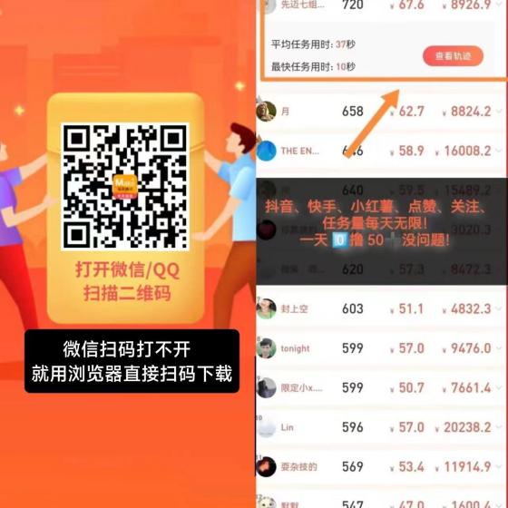 每天赚点APP点赞关注任务 日赚50+ 多劳多得秒提现