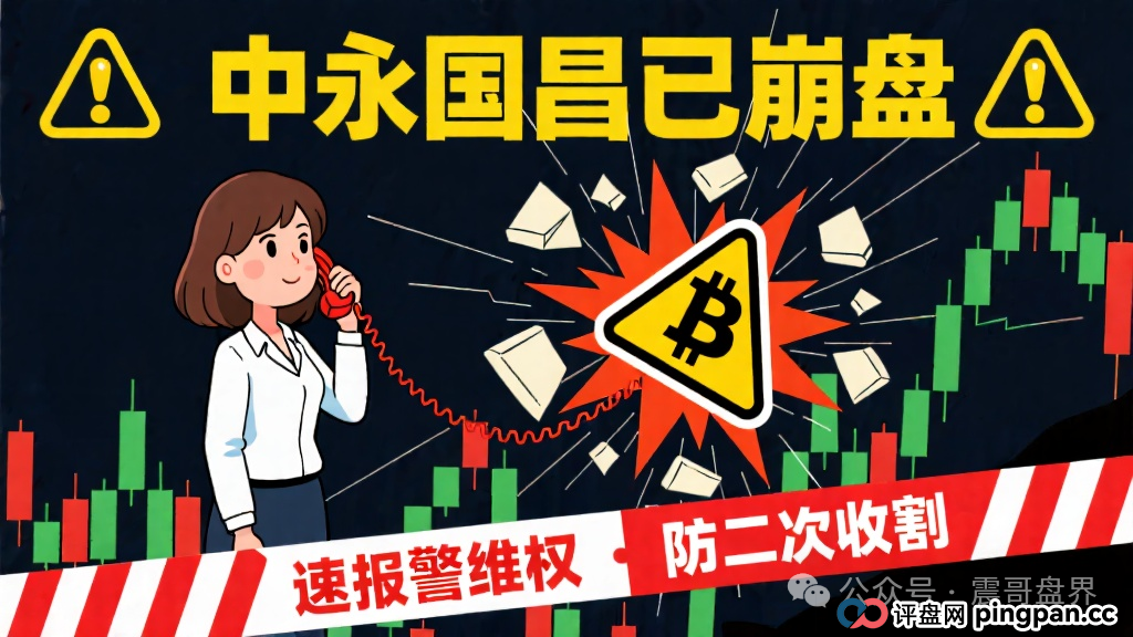 中永国昌已经崩盘，赶紧报警维权，警惕二次收割