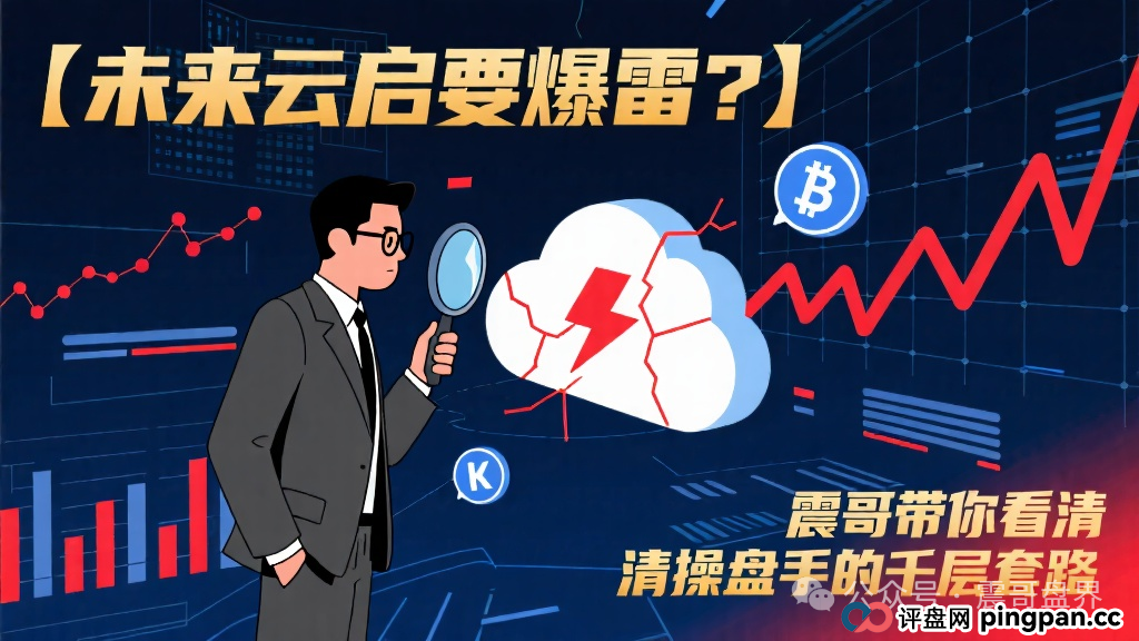 【未来云启要爆雷？】震哥带你看清操盘手的千层套路