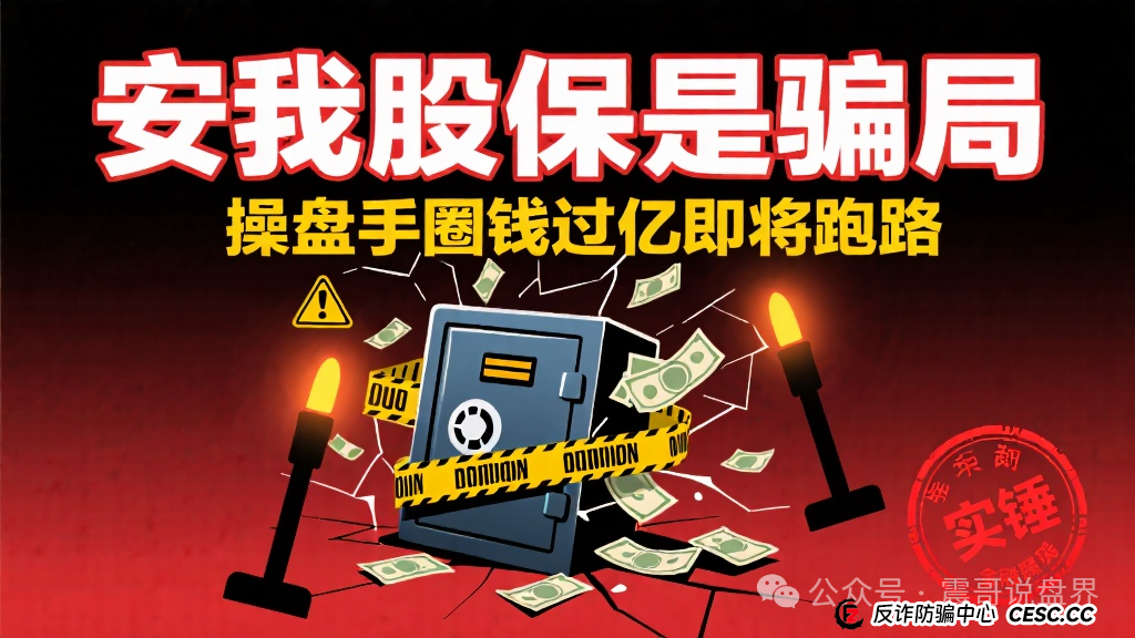 安我股保是骗局,安我保险官方下场实锤,操盘手圈钱过亿即将跑路