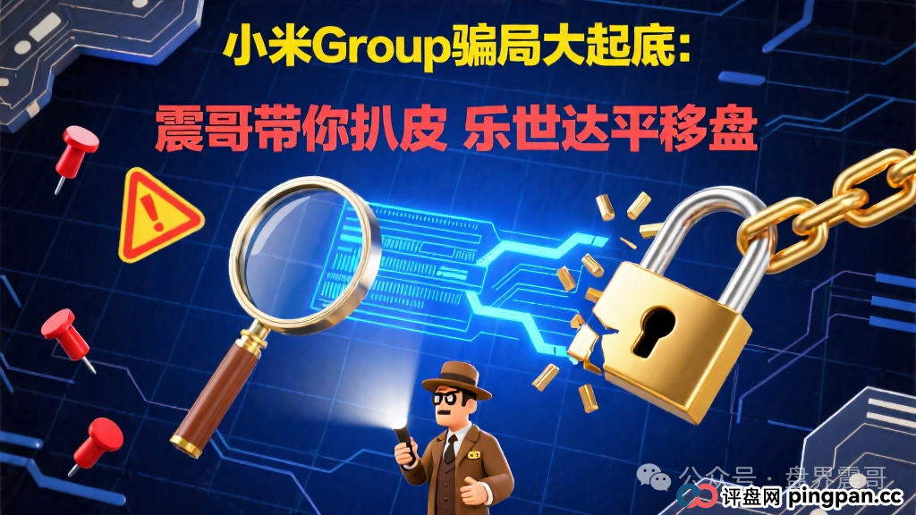 小米Group骗局大起底：乐世达崩盘后的平移盘，速度远离
