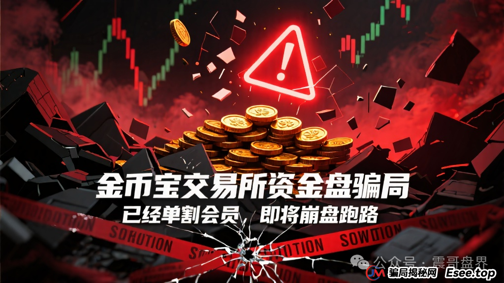 金币宝交易所资金盘骗局,已经单割会员,即将崩盘跑路