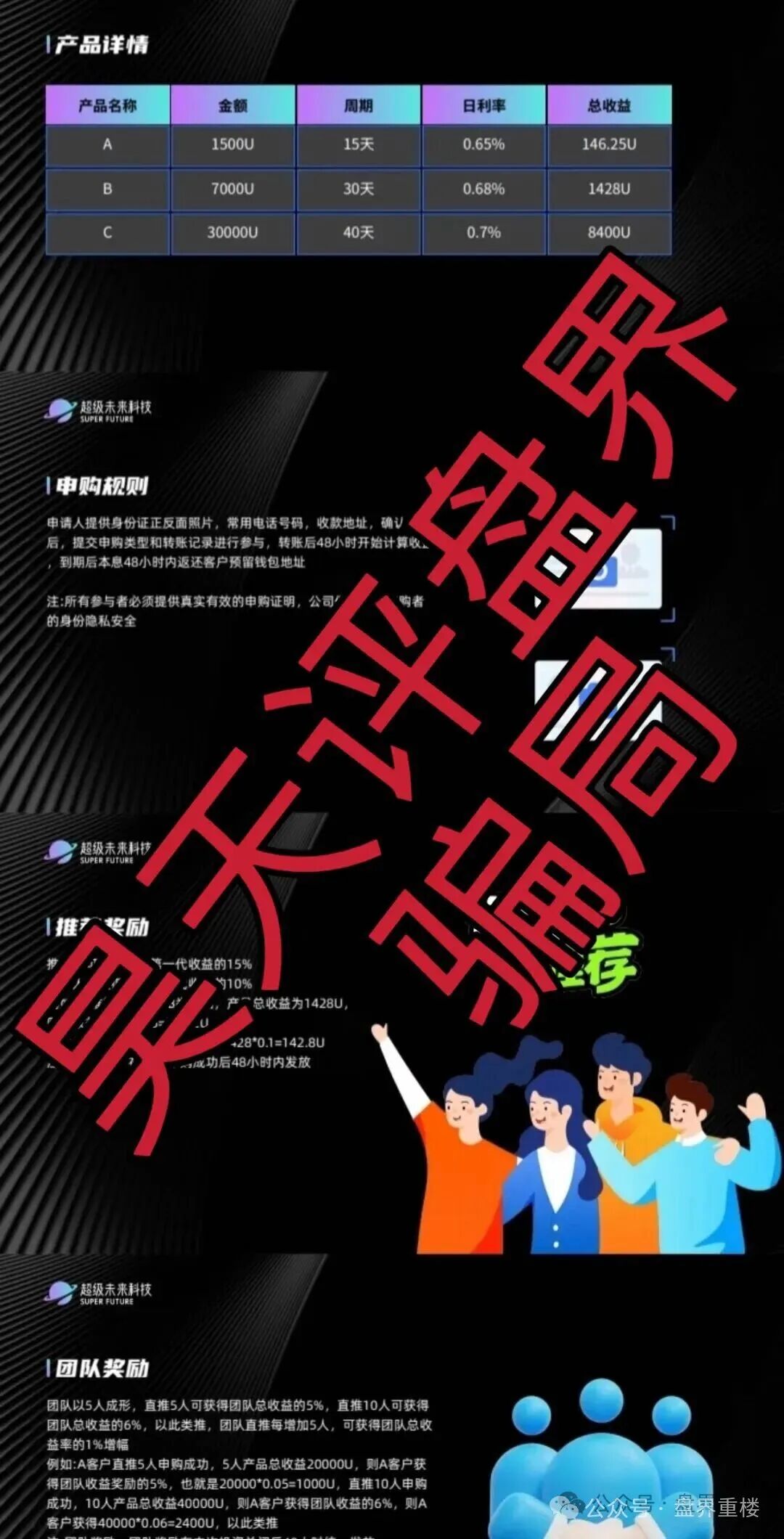 超级未来Super Future AI算力租赁分红类资金盘骗局，高度预警，抓紧远离！