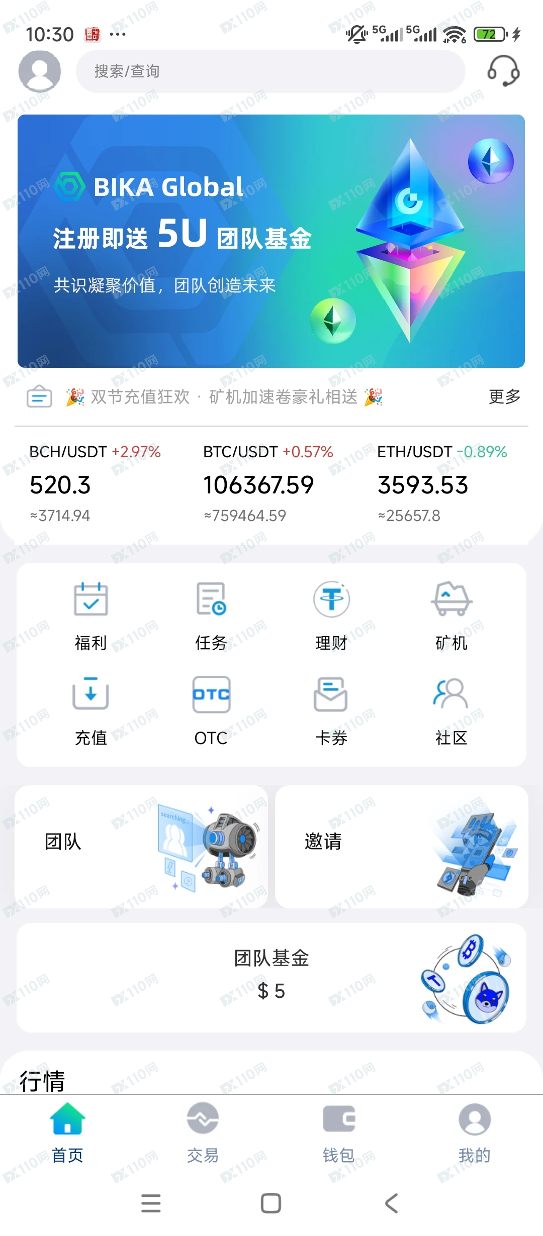 已被BIKA Global割，提现不到账