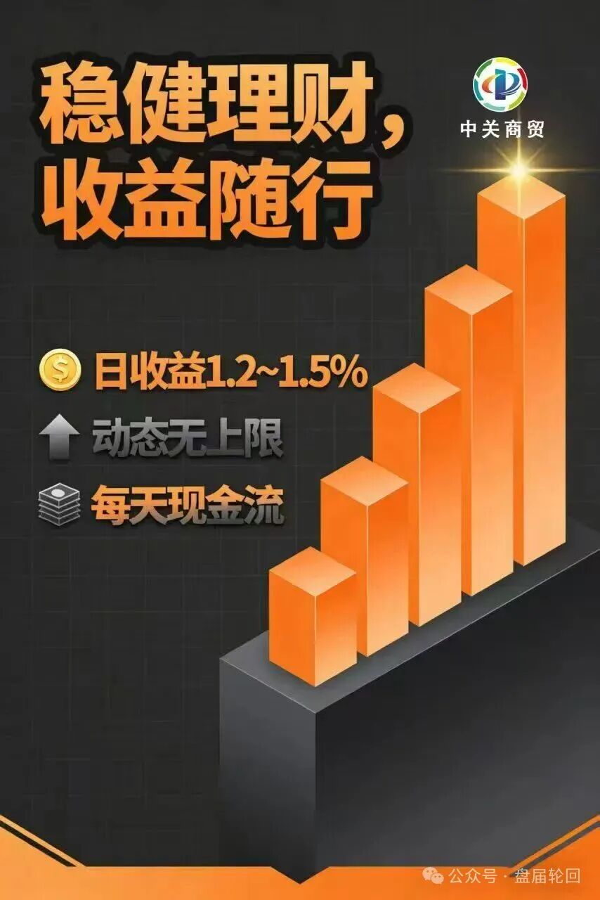【中关商贸】加入就送黄金？ 日化百分之一的资金盘骗局 马上崩盘跑路